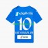 Camisola Al Hilal Neymar JR 10 Homem Equipamento Primeiro 2023-2024 Manga Curta